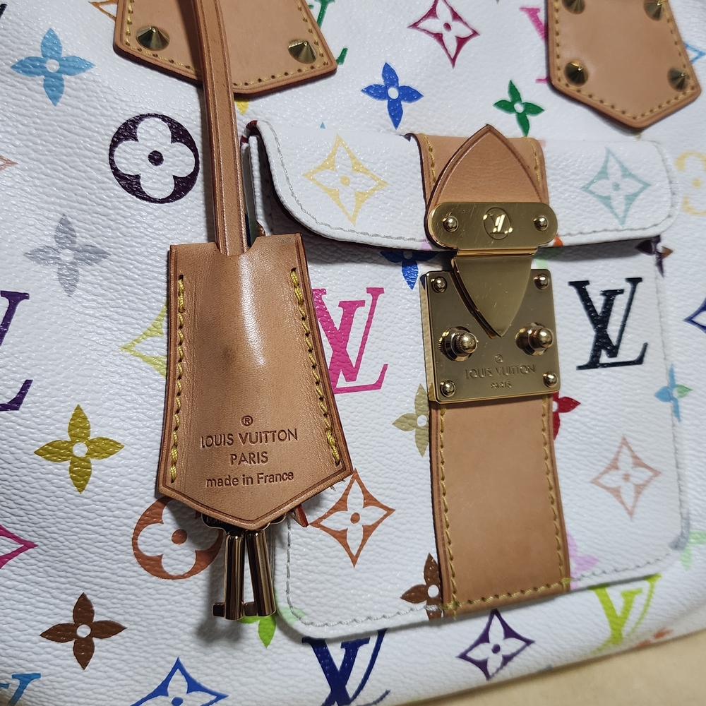 Louis Vuitton Multicolor Speedy 30 – White (Murakami Collection) - Picture 9 of 16